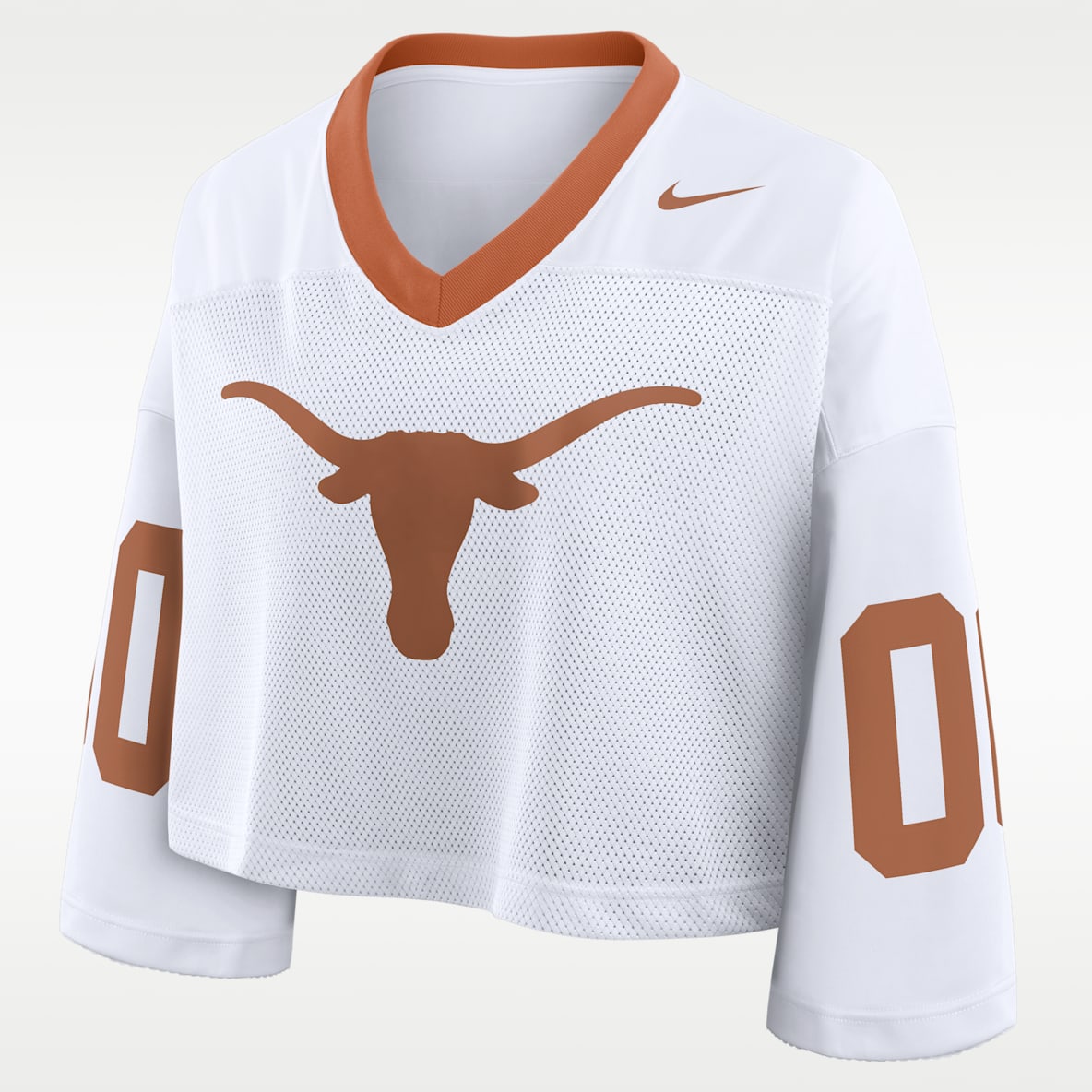 Texas Logo Women's Nike Dri-FIT College Cropped Jersey
