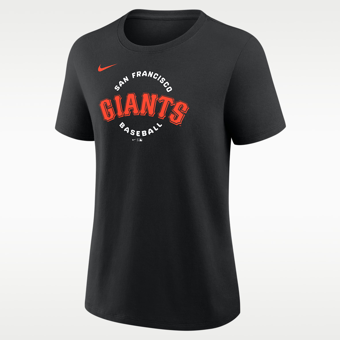 San Francisco Giants Sudadera de cuello redondo Nike de la MLB para mujer
