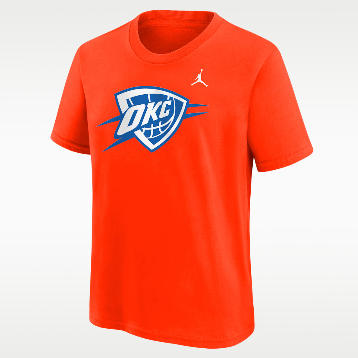 Playera Oklahoma City Thunder Statement Essentials Playera Nike de la NBA para niños talla grande