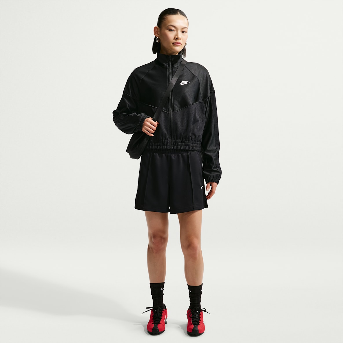 Nike Sportswear Women's Mid-Rise Poly-Knit Track Shorts