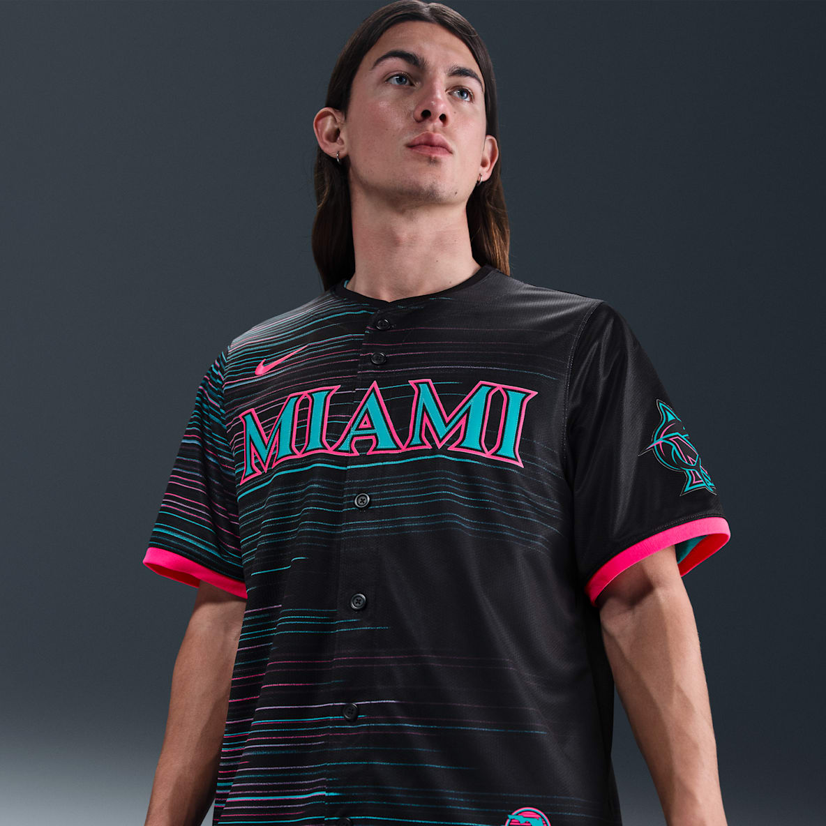 Miami Marlins City Connect Men’s Nike Dri-FIT ADV MLB Limited Jersey