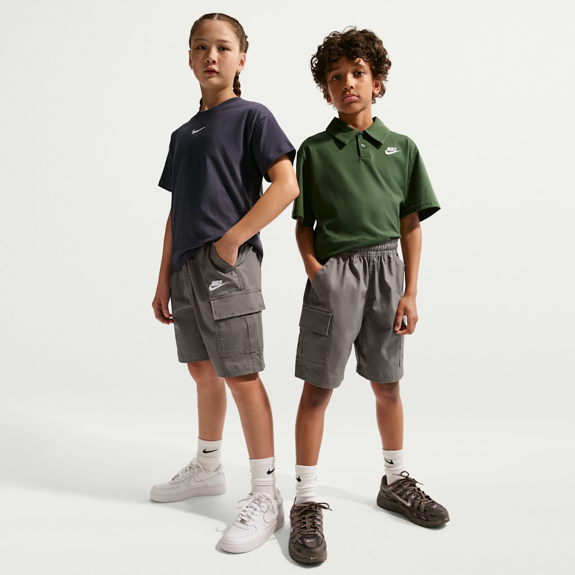 Nike Sportswear Club Big Kids' Woven Cargo Shorts