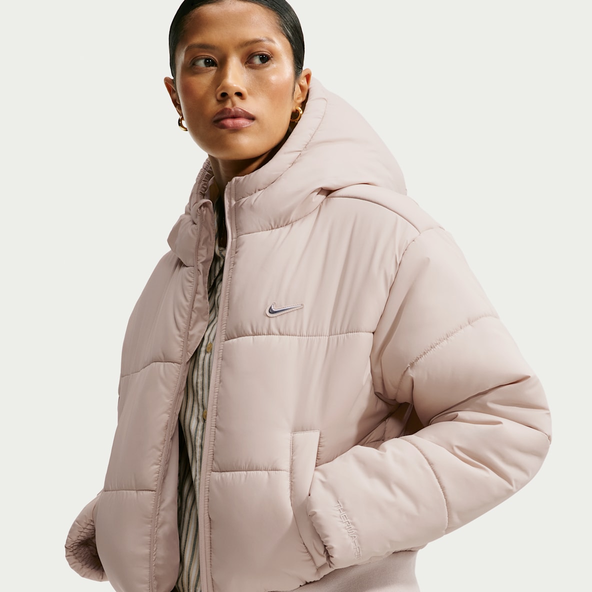 Nike Sportswear Classic Puffer Women's Therma-FIT Loose Hooded Jacket