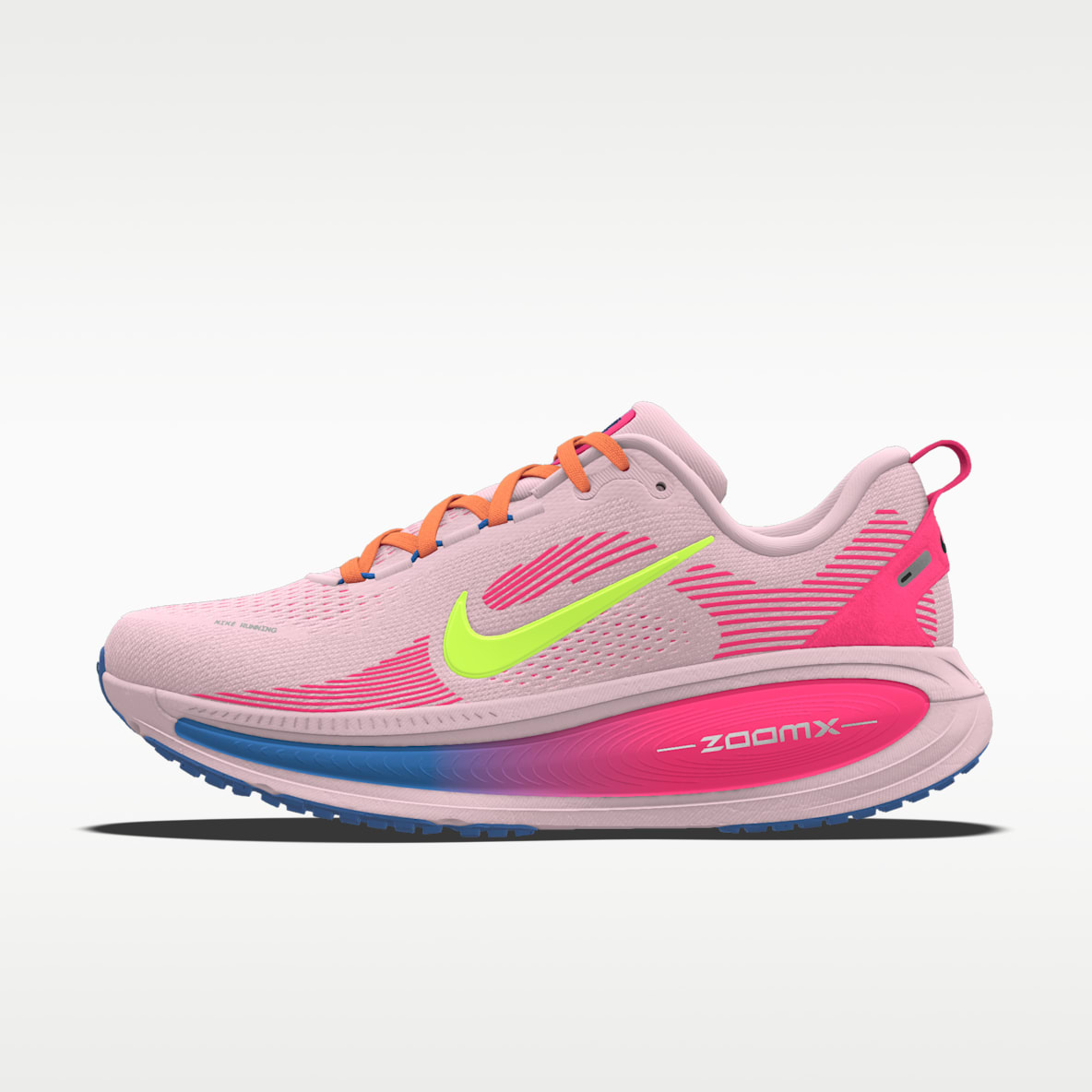 Nike Vomero 18 By Girl Gang Crazy Run Club Custom Women's Road Running Shoes
