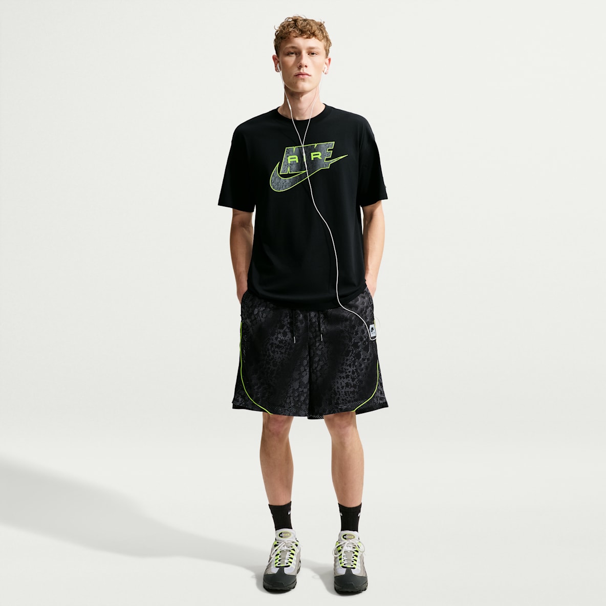 Nike Air Men's All-Over Print Mesh Shorts
