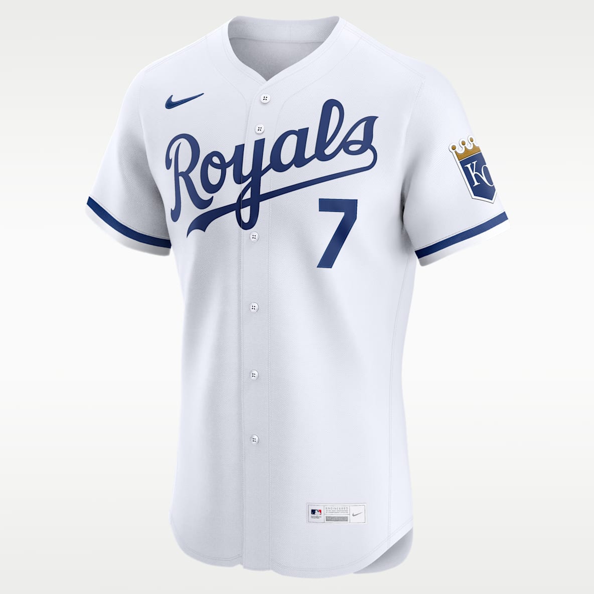 Bobby Witt Jr. Kansas City Royals Men's Nike Dri-FIT ADV MLB Elite Jersey