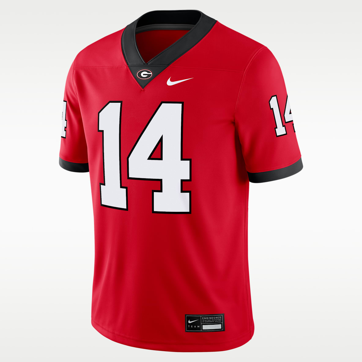 Gunner Stockton Georgia Men’s Nike Dri-FIT College NIL Game Jersey