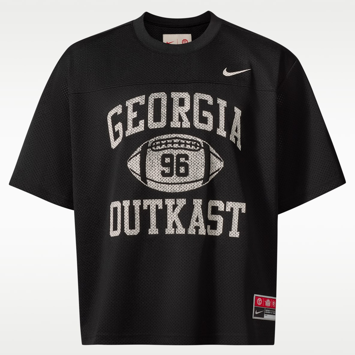 Jersey de futbol americano cropped Nike x UGA x Outkast