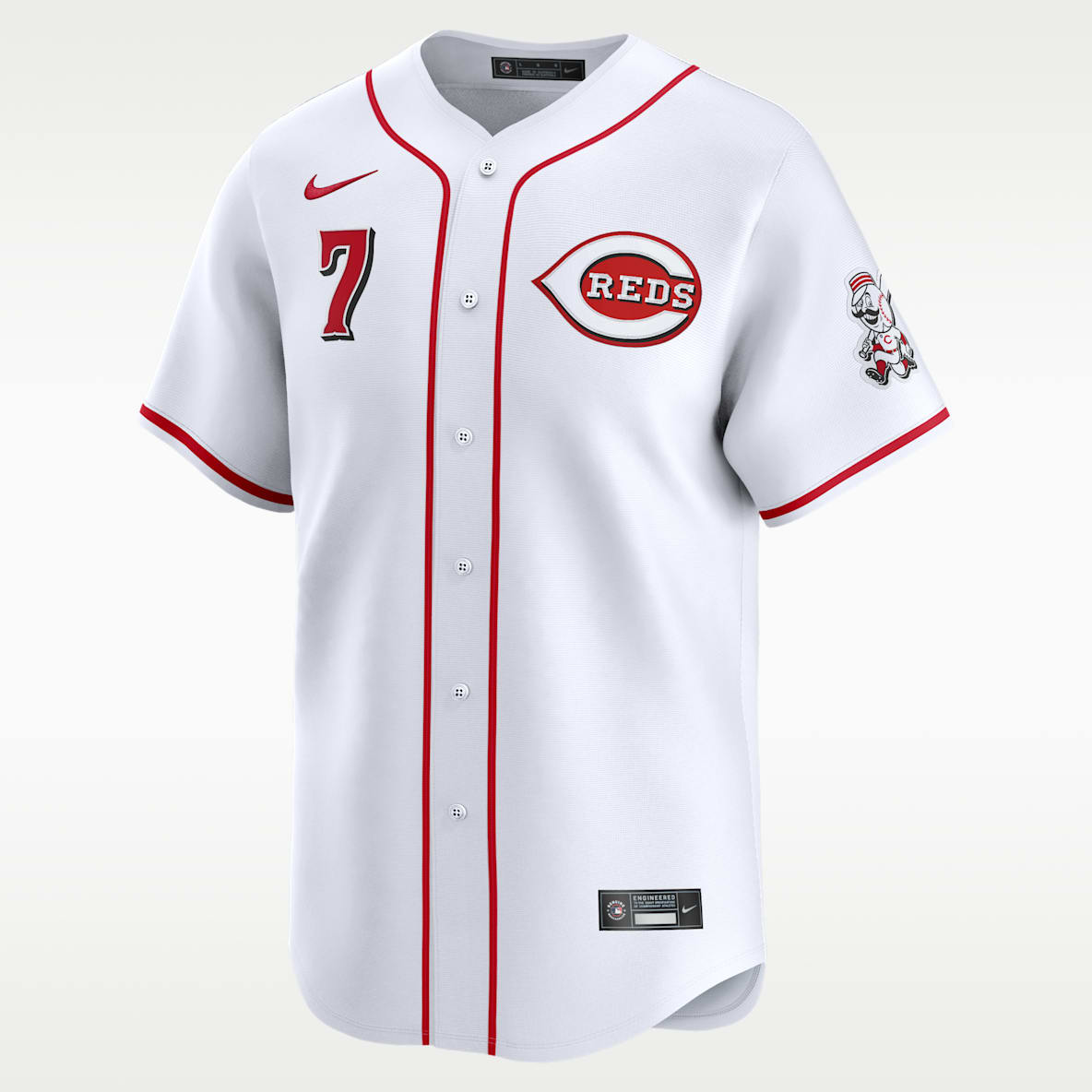 Spencer Steer Cincinnati Reds Men's Nike Dri-FIT ADV MLB Limited Jersey