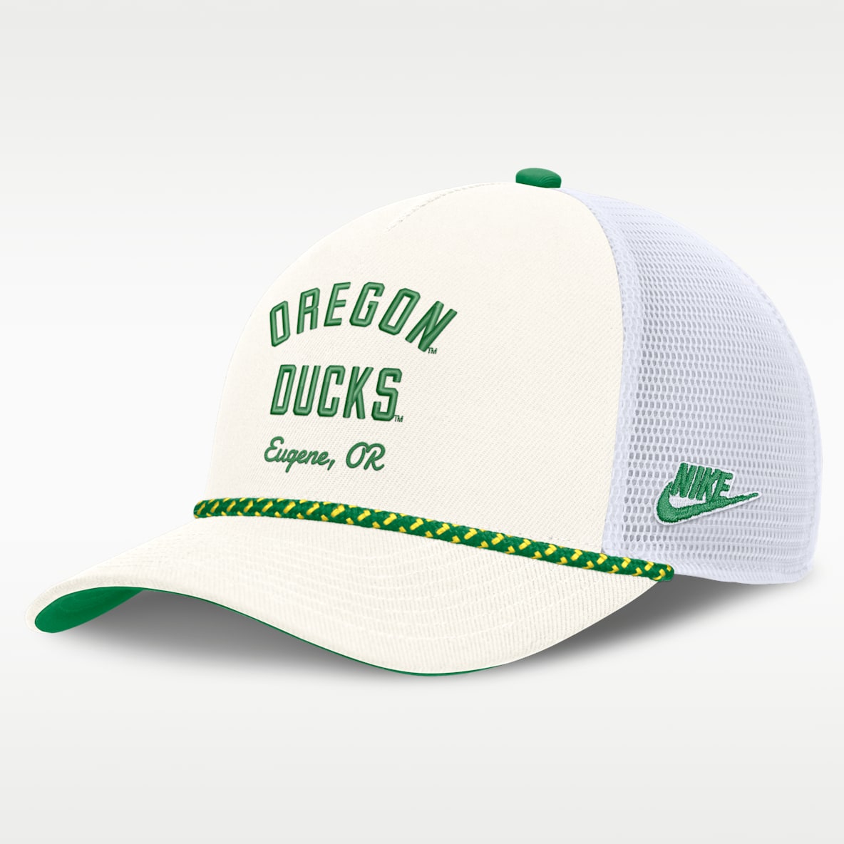 Oregon Denim Men's Nike College Trucker Adjustable Hat