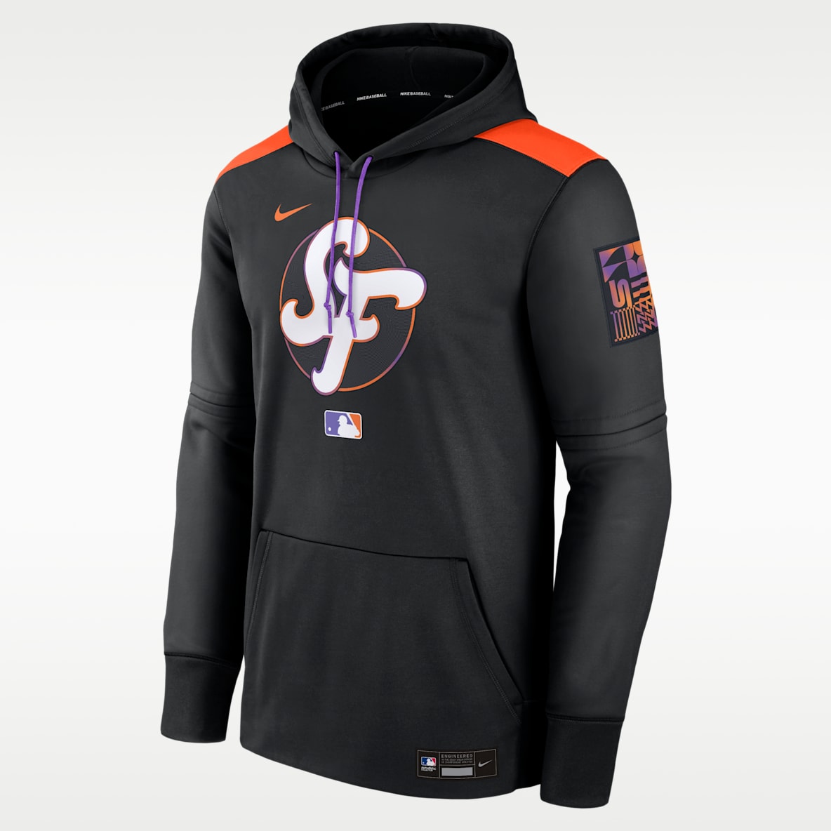 San Francisco Giants Authentic Collection City Connect Men's Nike Therma MLB Pullover Hoodie