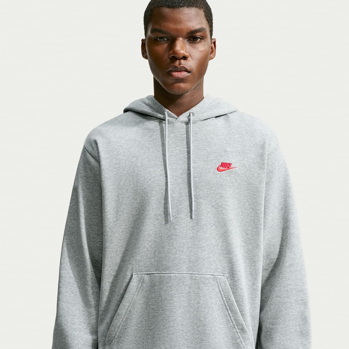 Nike Club Sudadera con gorro sin cierre de French Terry para hombre