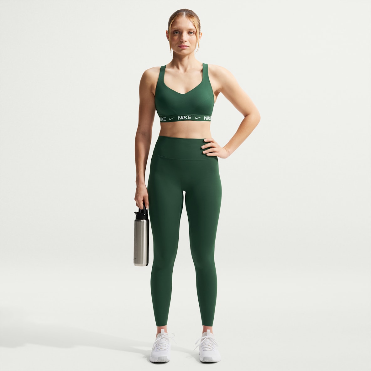 Nike Zenvy Women's High-Waisted 7/8 Leggings with No Front Seam