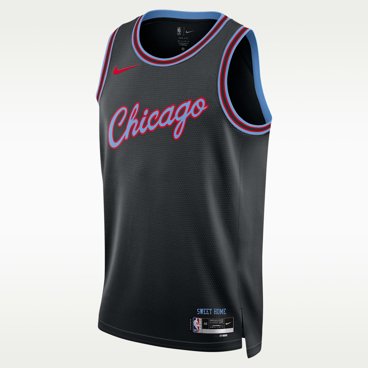 Chicago Bulls City Edition Jersey Nike Dri-FIT de la NBA Swingman para hombre