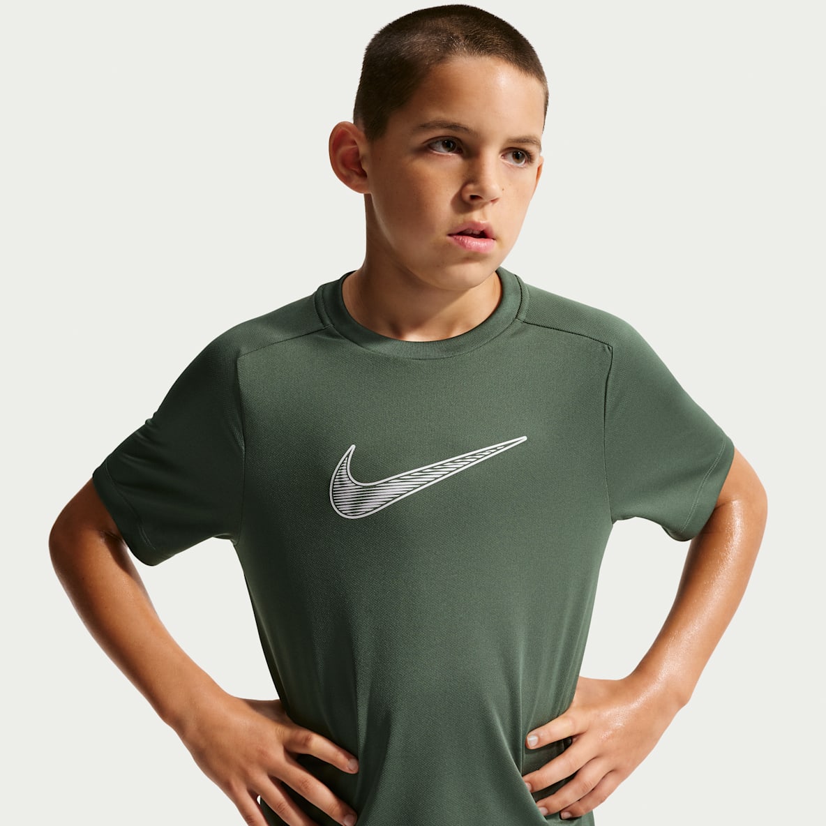Nike Multi Older Kids' (Boys') Dri-FIT Short-Sleeve Training Top