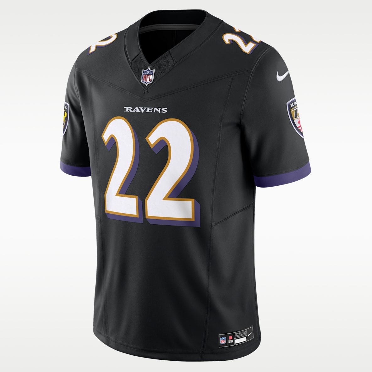 Derrick Henry Baltimore Ravens Men's Nike Dri-FIT NFL Limited Jersey