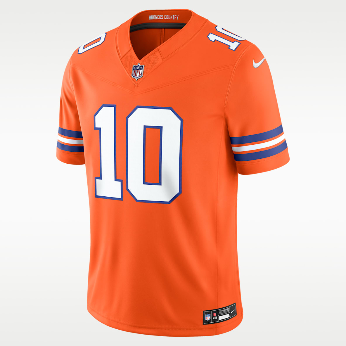 Bo Nix Denver Broncos Men's Nike Dri-FIT NFL Limited Jersey