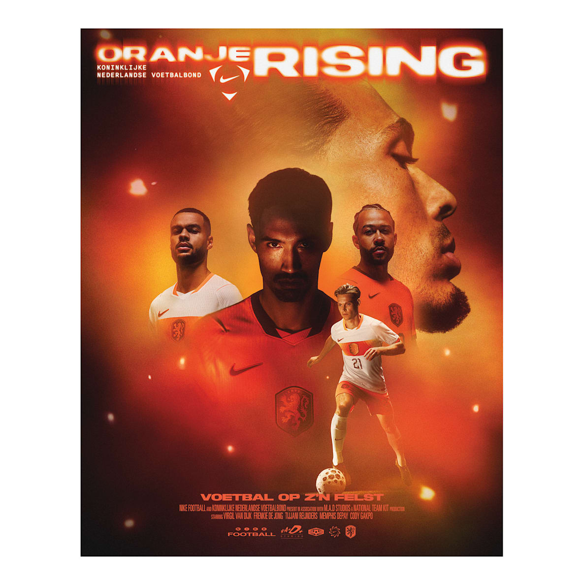 Netherlands Nike Poster 22” x 28”