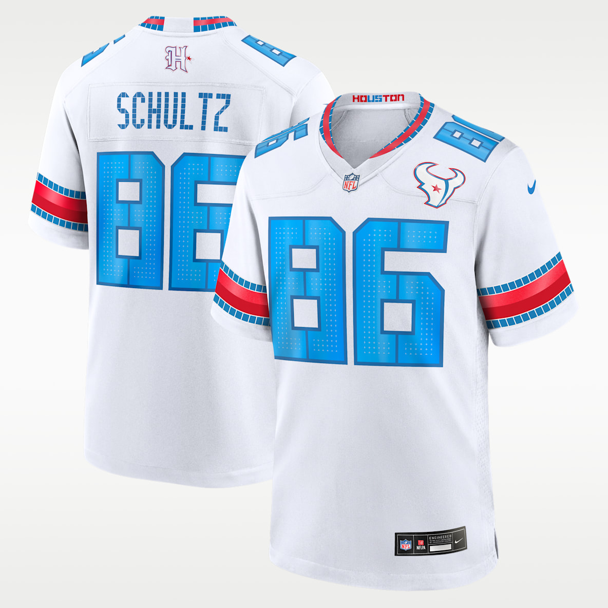 Dalton Schultz Houston Texans Rivalries Collection Men's Nike NFL Game Jersey