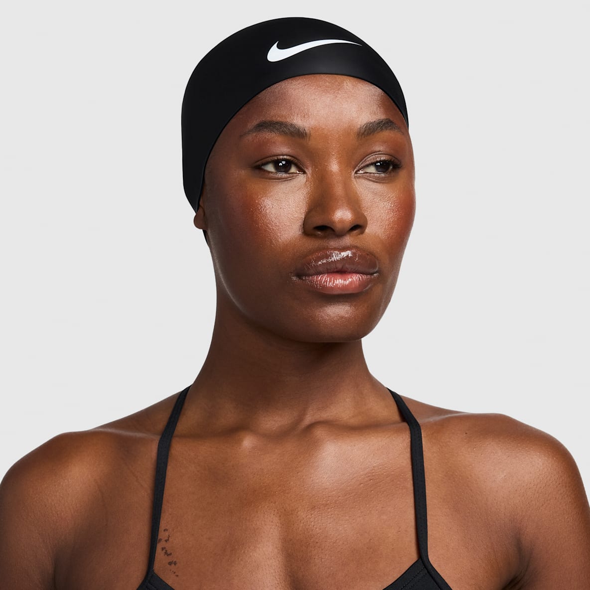 nike swim cap for long hair