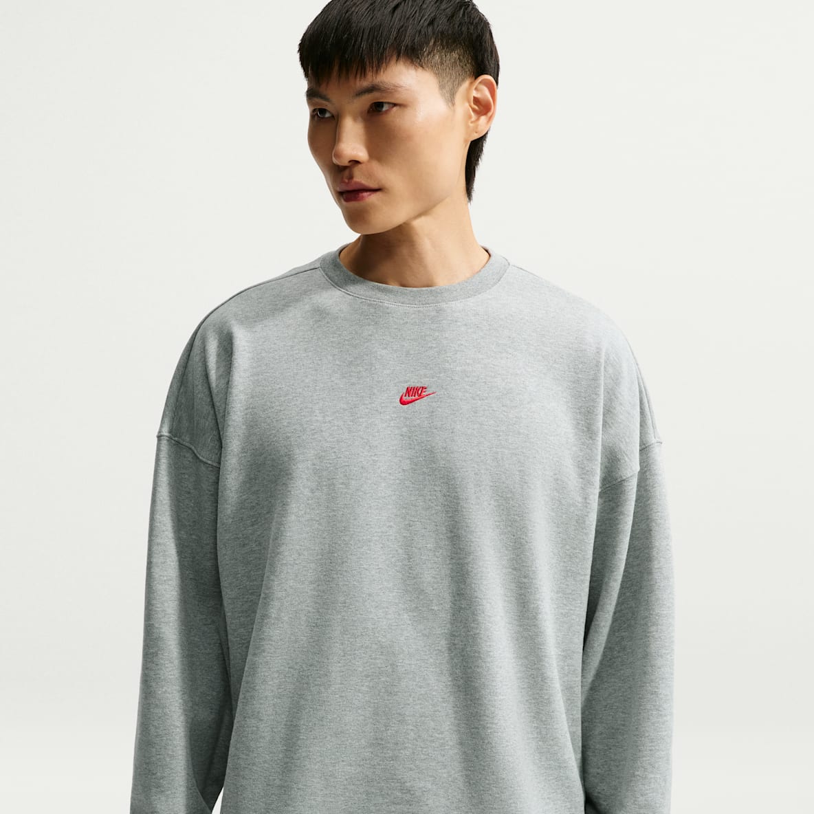 나이키 스포츠웨어 클럽 남성용 오버사이즈 프렌치 테리 크루넥 스웻셔츠