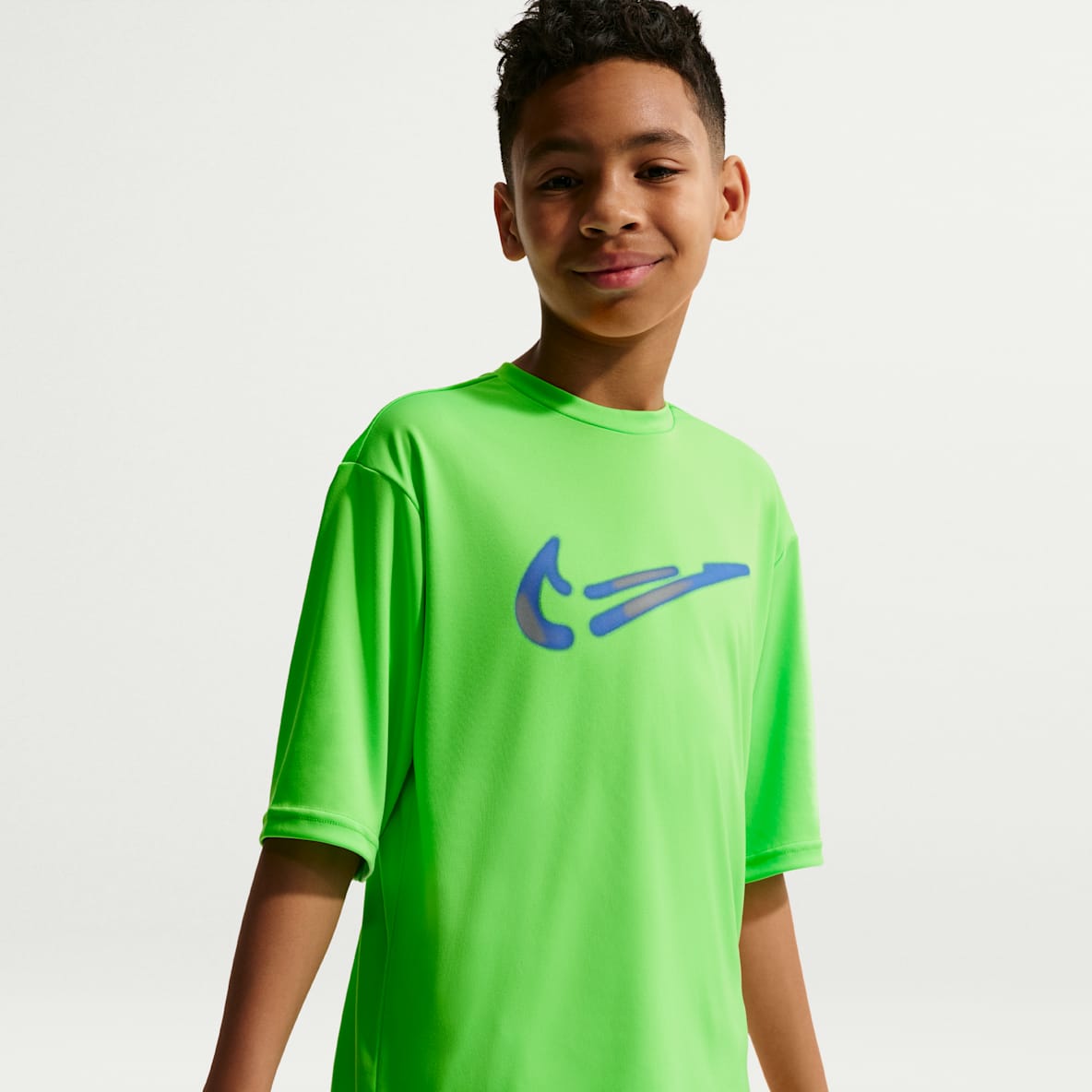 Nike Swim Hydroguard Big Kids' (Boys') Dri-FIT UV Short Sleeve Top