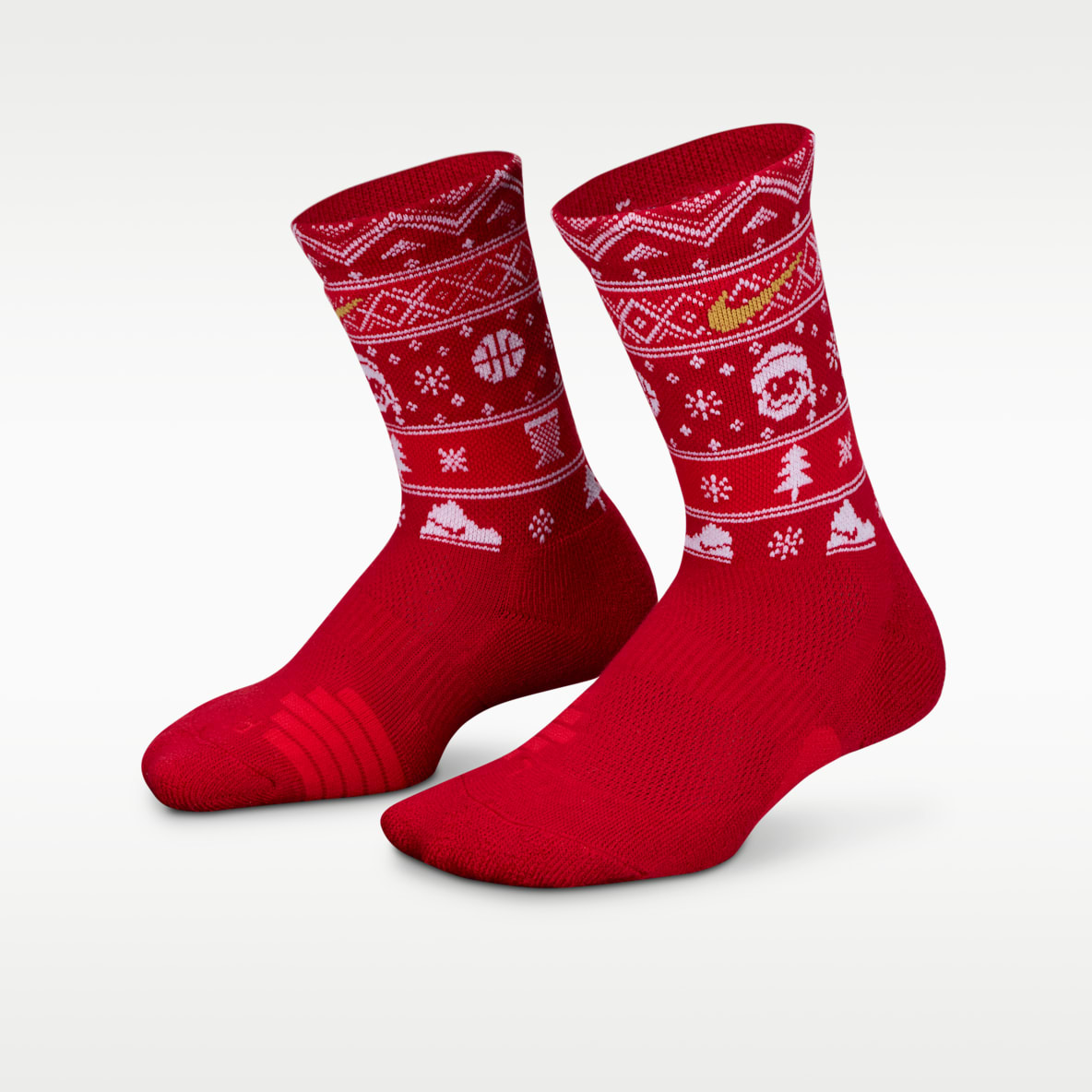 Nike Little Kids' Dri-FIT Holiday Elite Crew Socks
