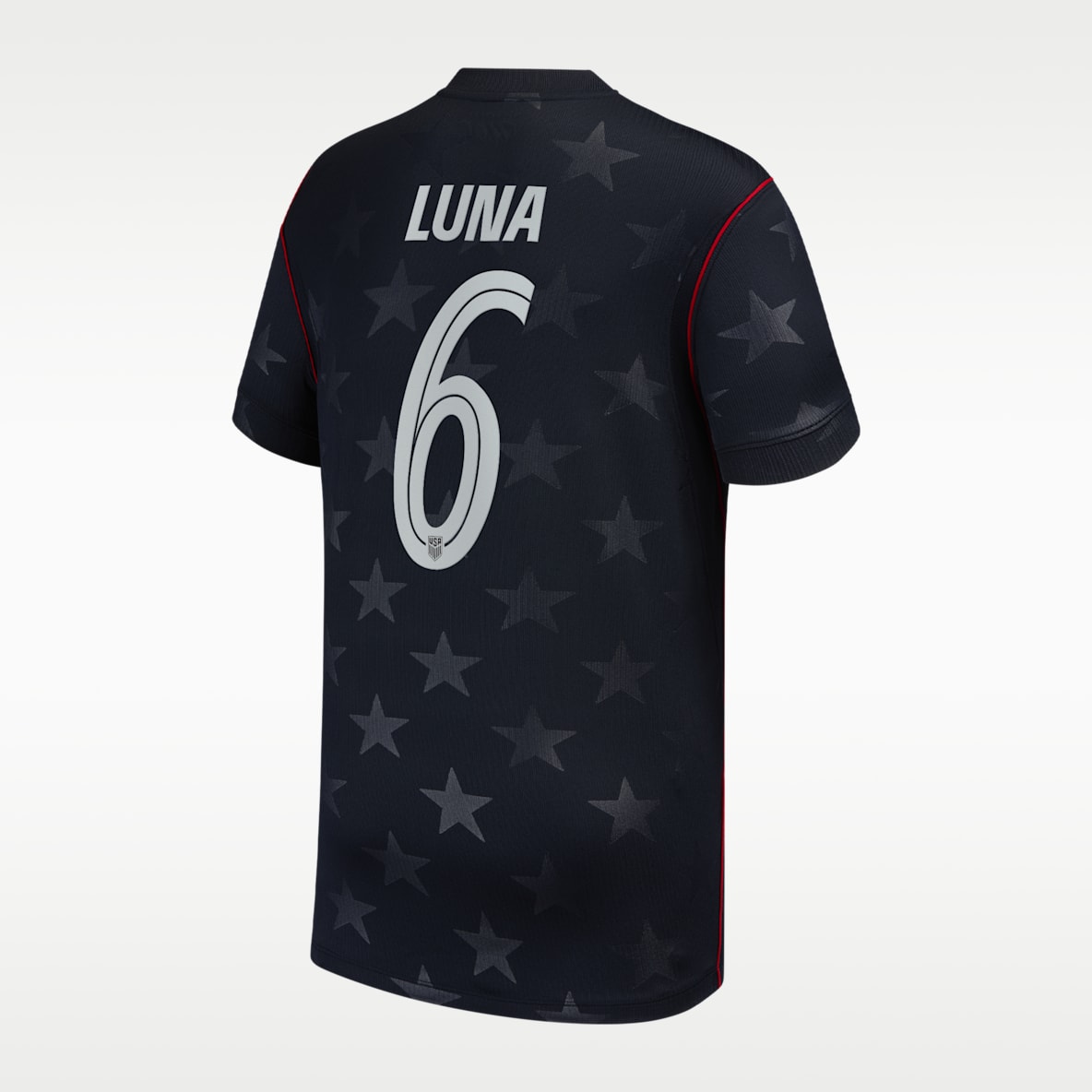 Diego Luna del USMNT visitante 2026 Stadium Jersey de fútbol Nike Dri-FIT para niños talla grande