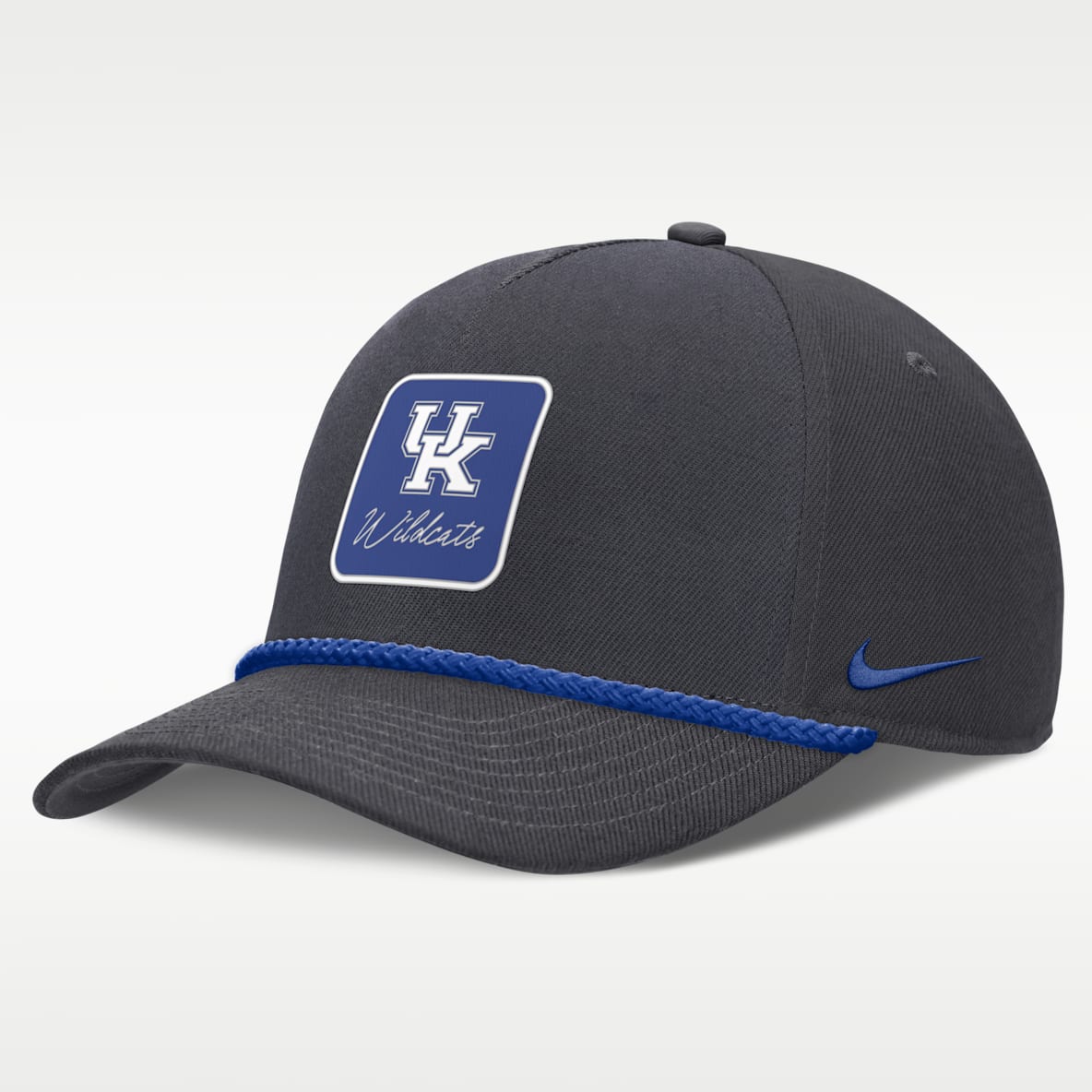 Kentucky Legacy Letter Rise Gorra universitaria Nike Dri-FIT con estructura A-Frame ajustable para hombre