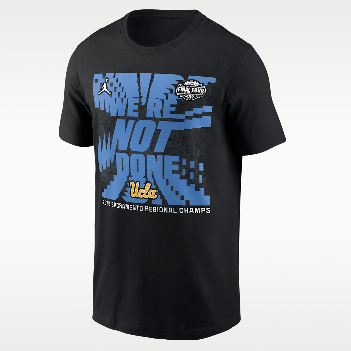 UCLA Bruins 2026 "We're Not Done" Nike Men's College Basketball T-Shirt