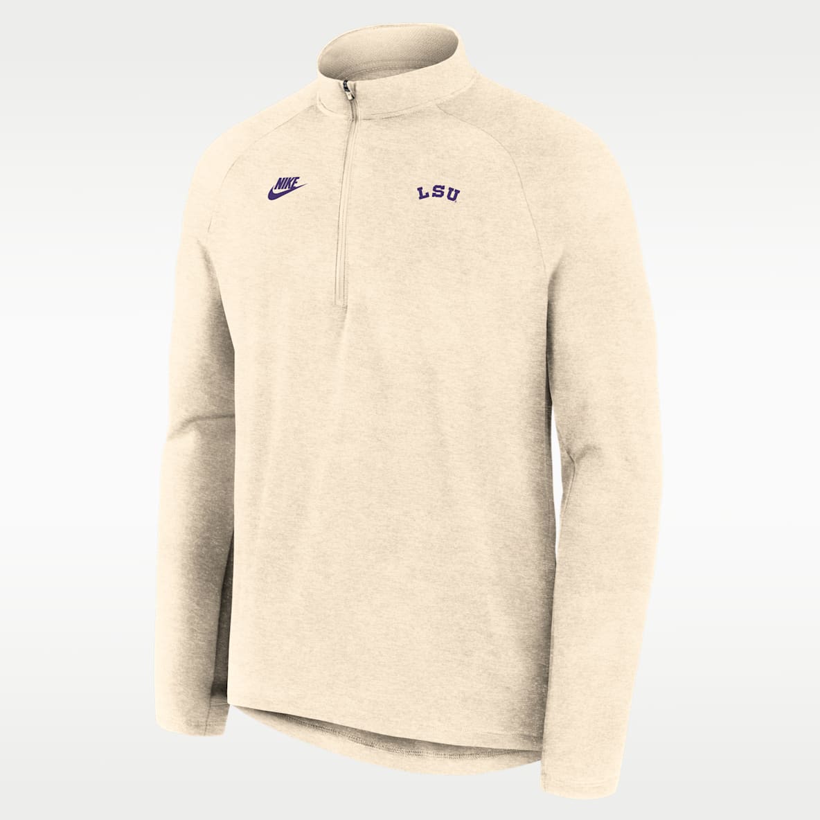 LSU Legacy Stride Men's Nike Dri-FIT College 1/2-Zip Long-Sleeve Top