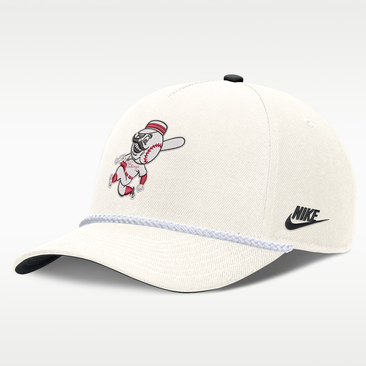 Cincinnati Reds Cooperstown Rise Gorra Nike de la MLB ajustable para hombre