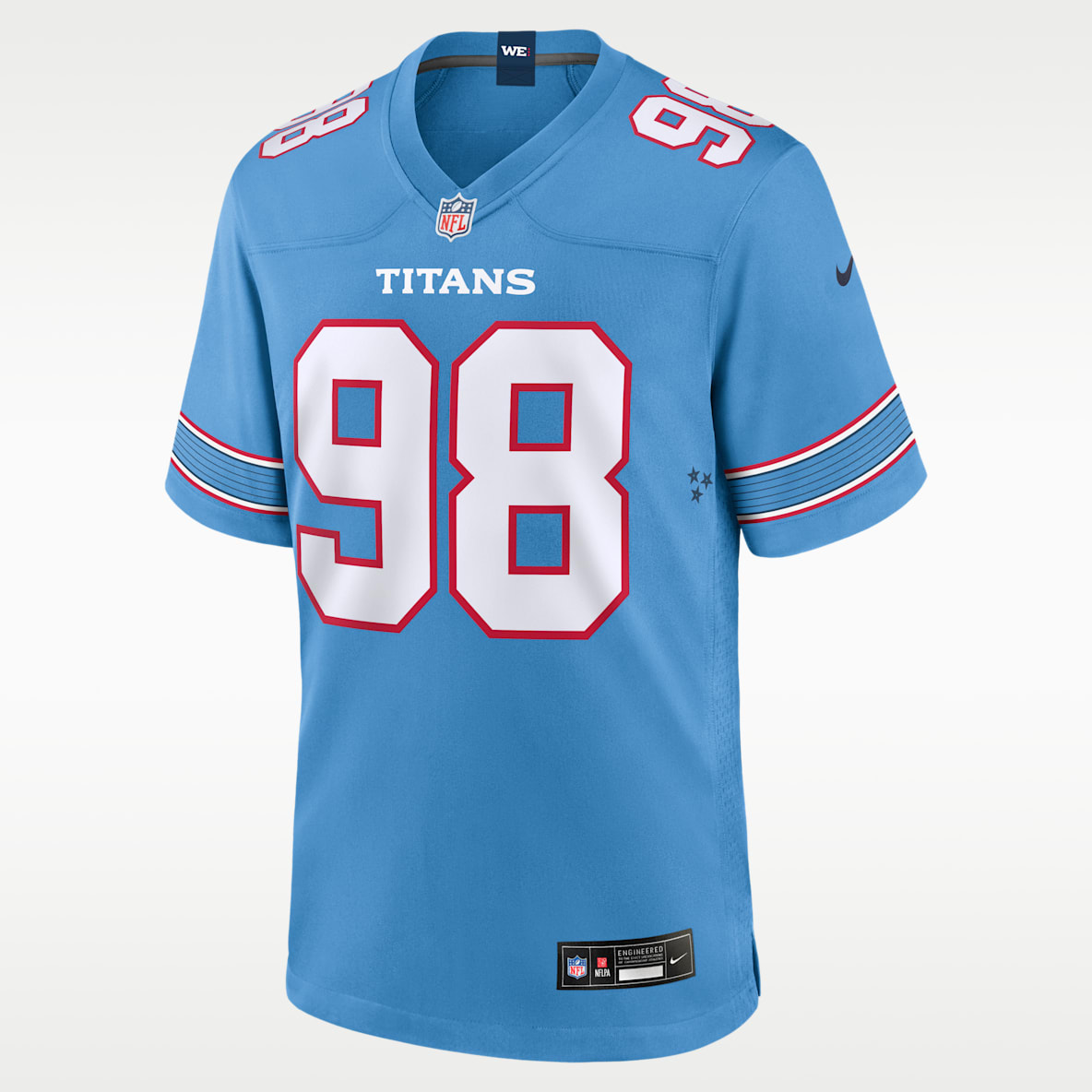 Jeffery Simmons Tennessee Titans Men's Nike NFL Game Jersey