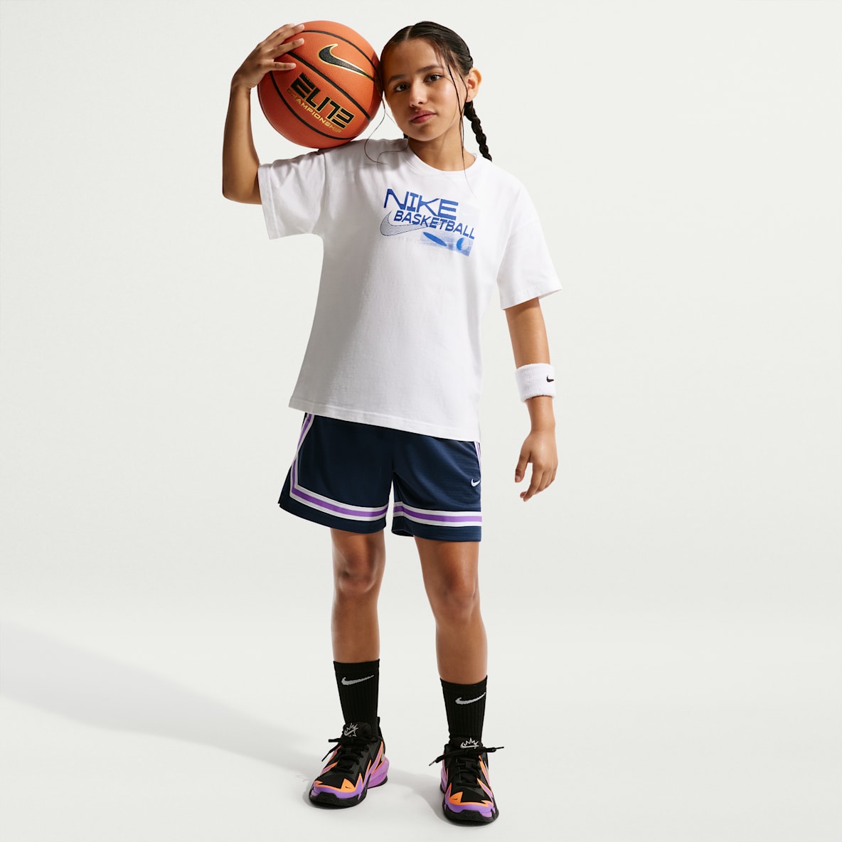 나이키 크로스오버 주니어 드라이 핏 5인치 농구 쇼츠