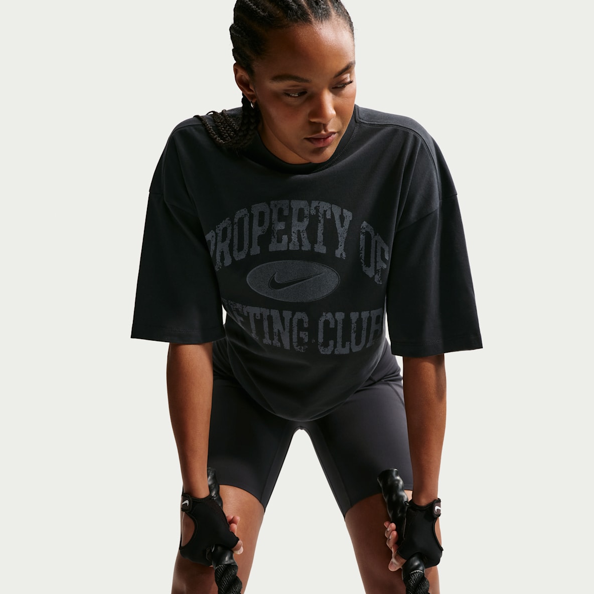 Nike Women's Oversized Dri-FIT Short-Sleeve T-Shirt