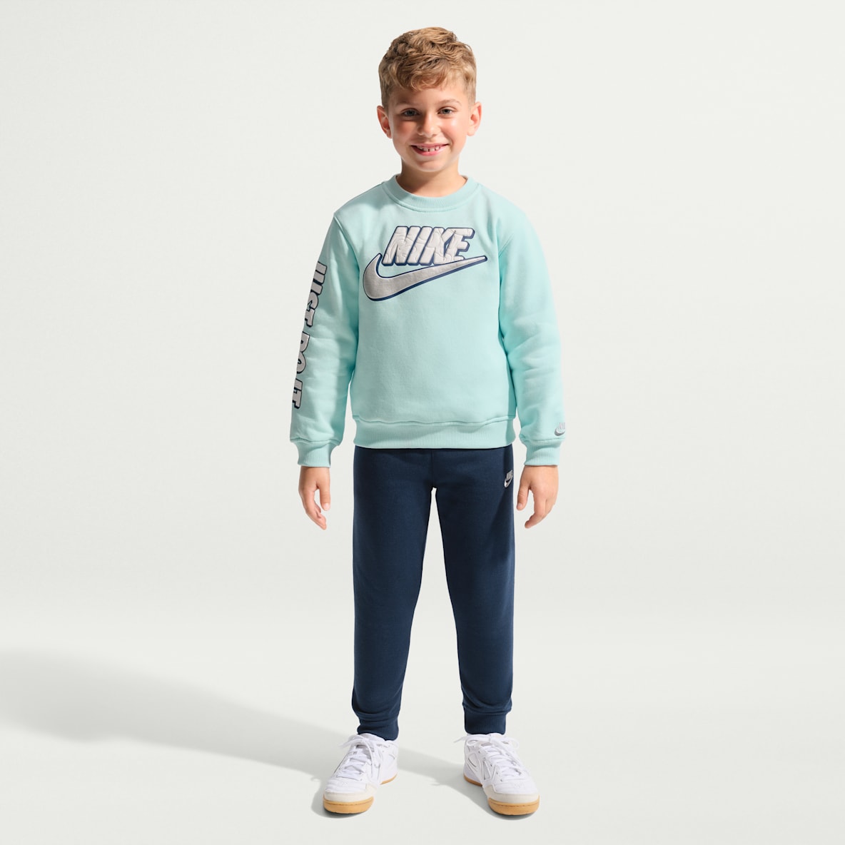Nike Sportswear Little Kids' Frosted Futura 2-Piece Crew Set
