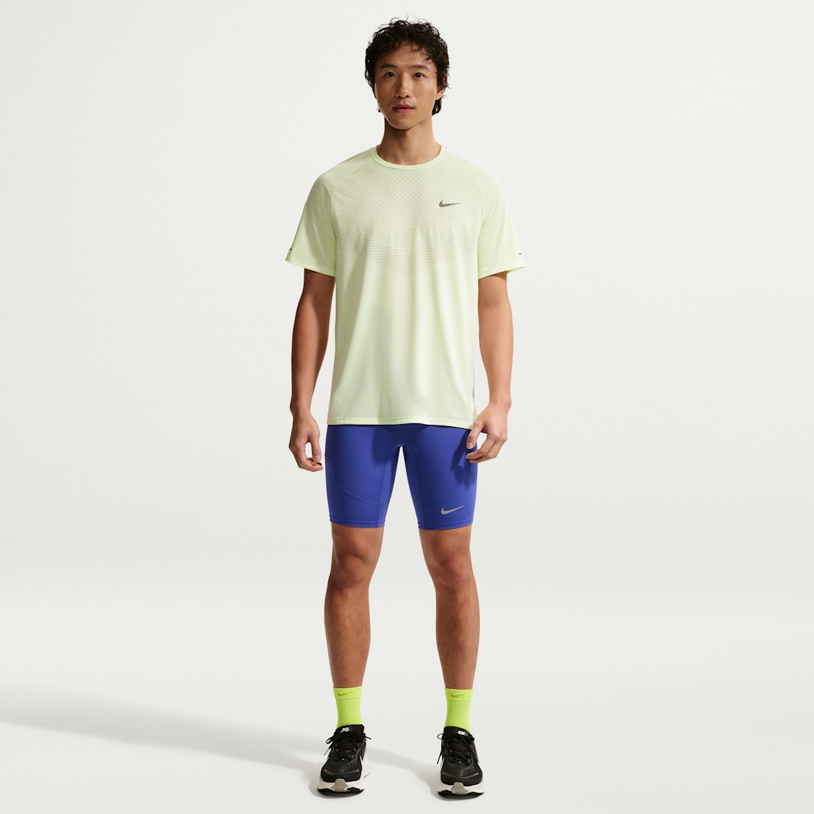 Nike Stride 男款 Dri-FIT 五分跑步緊身褲