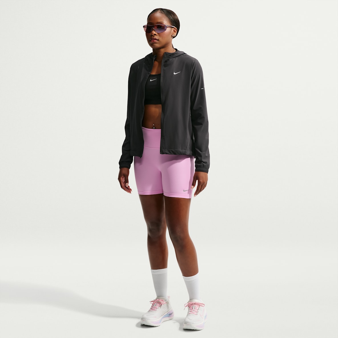 Nike Tempo Short de running ajusté taille haute 10 cm pour femme