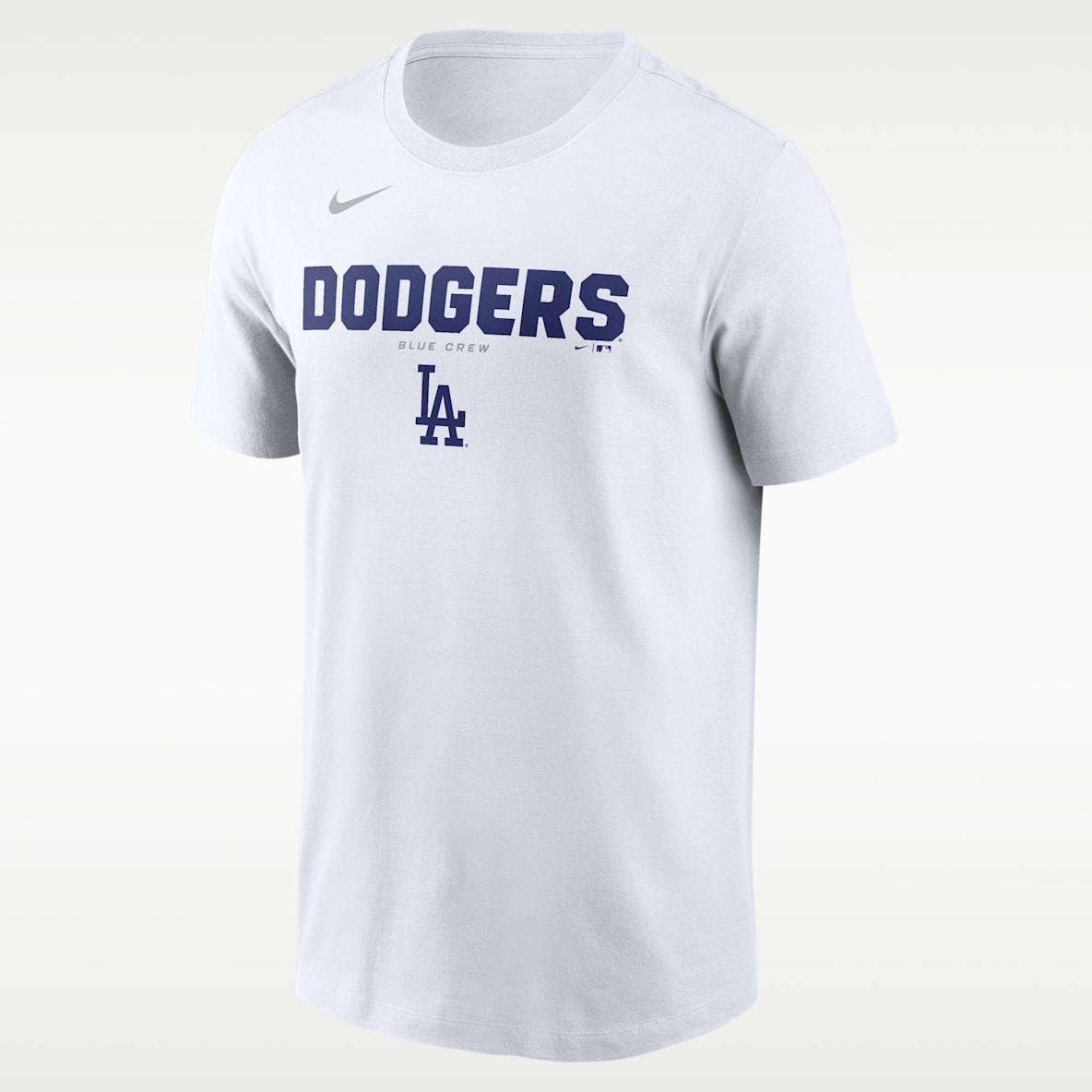 Los Angeles Dodgers Bold Team Name Playera Nike de la MLB para hombre