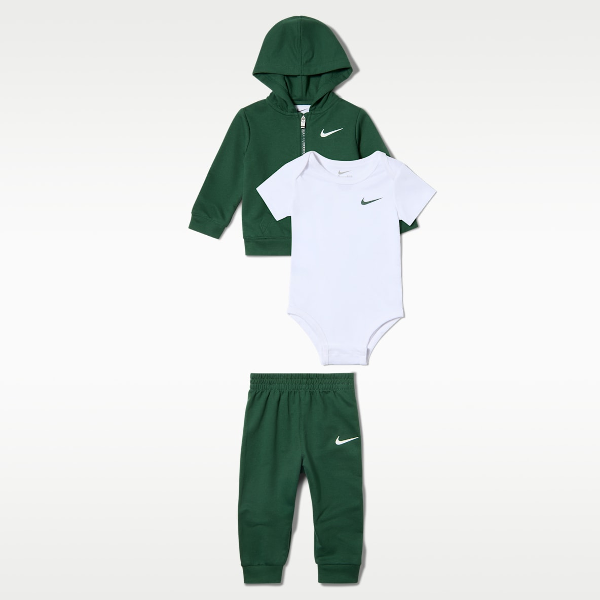 Nike Baby 3-Piece Bodysuit and Pants Set