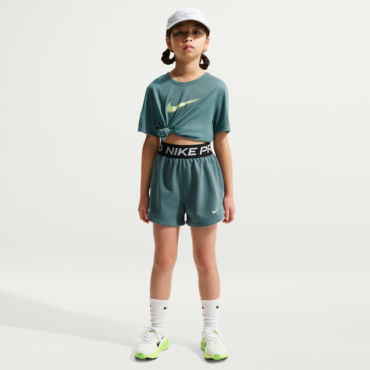 Nike Pro Fleece Big Kids' (Girls') Dri-FIT Shorts