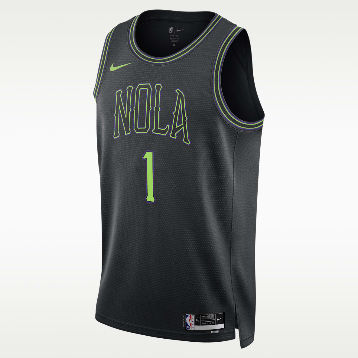 Zion Williamson New Orleans Pelican City Edition 2023/24 Jersey Nike Dri-FIT de la NBA Swingman para hombre