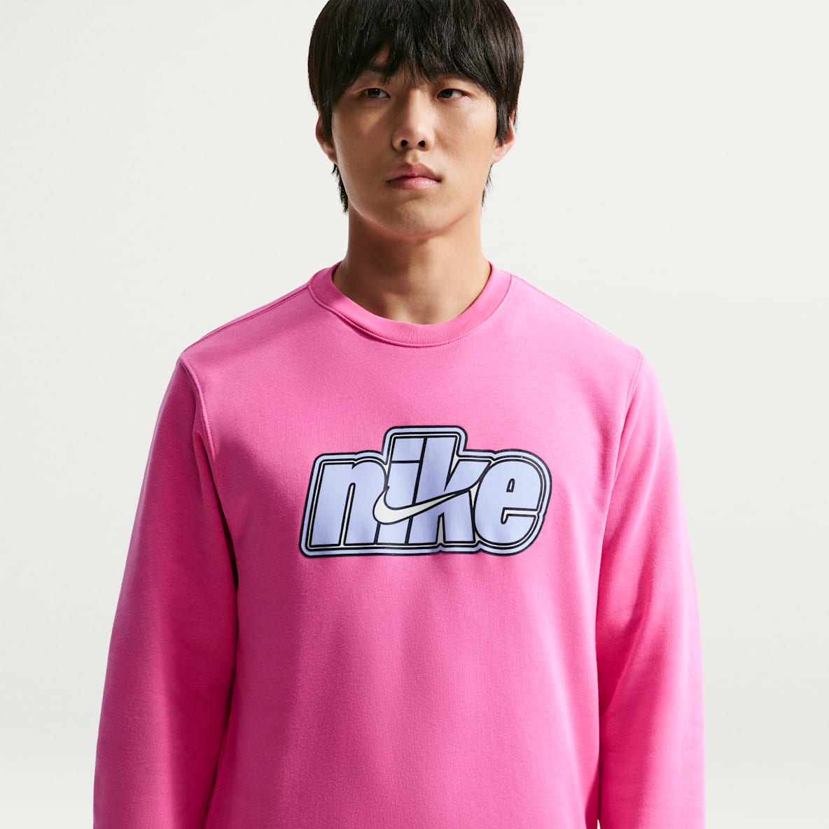 Nike Sportswear Club 男款法國毛圈布圓領運動衫