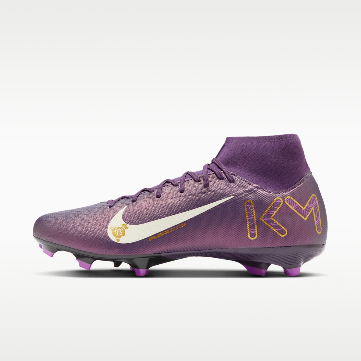 Nike Mercurial Superfly 10 Academy "Kylian Mbappé" Tacos de fútbol para terrenos múltiples de corte high