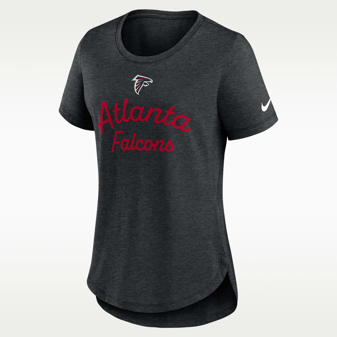 Atlanta Falcons Script Playera Nike de la NFL para mujer