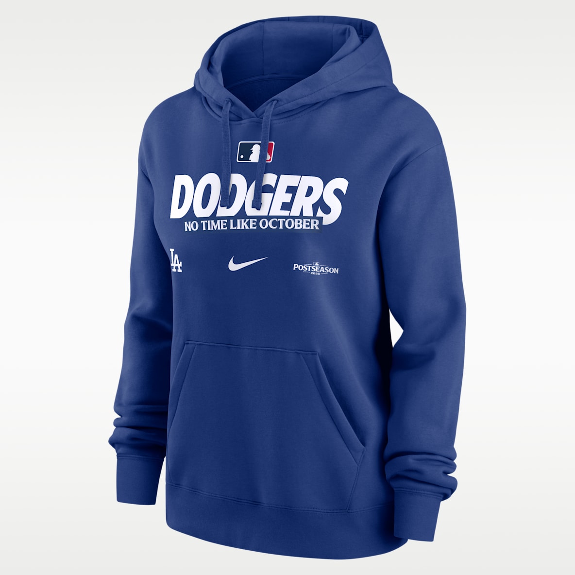 Los Angeles Dodgers 2026 Postseason Authentic Collection Women's Nike MLB Pullover Hoodie