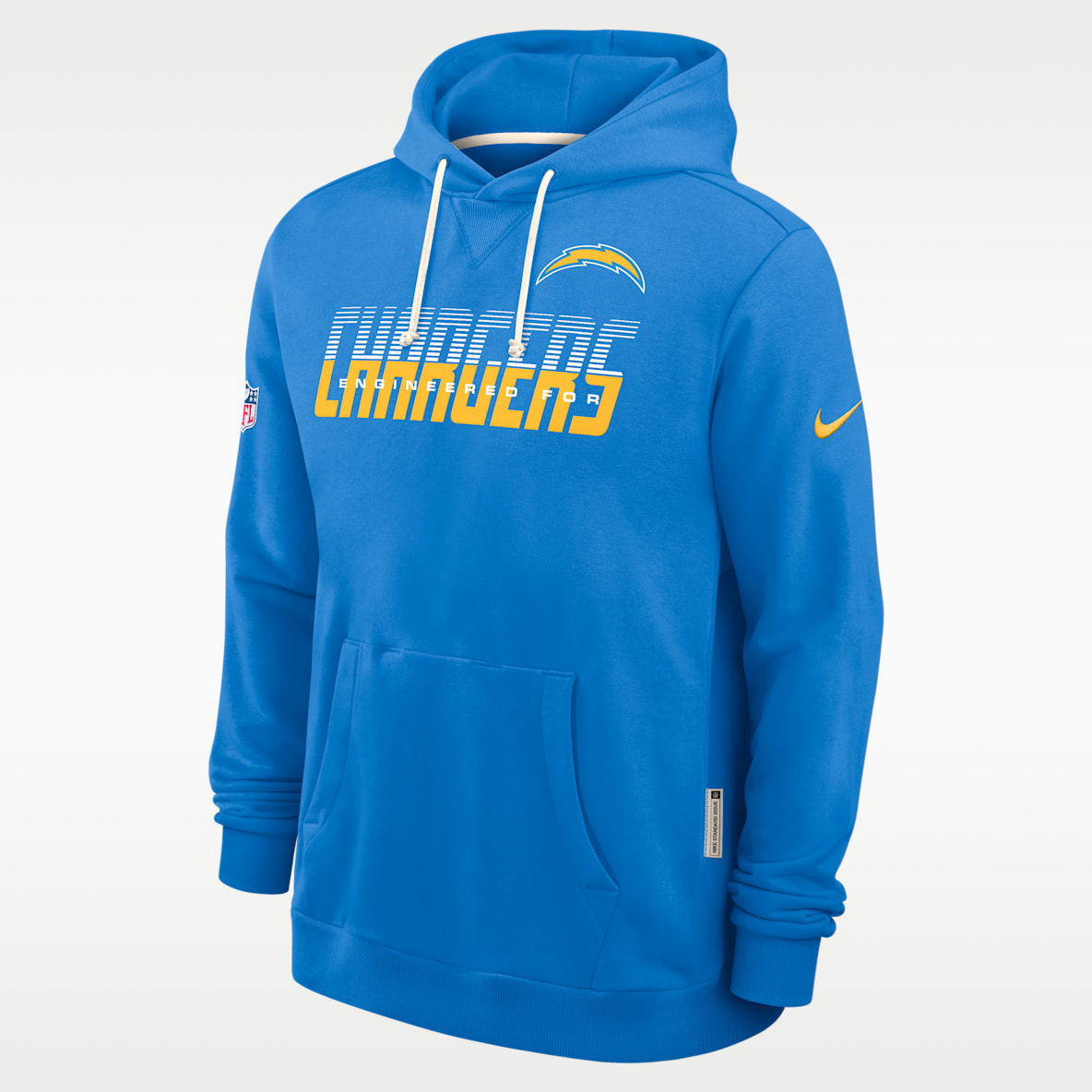 Los Angeles Chargers Sideline Standard Issue Men's Nike Dri-FIT NFL Pullover Hoodie