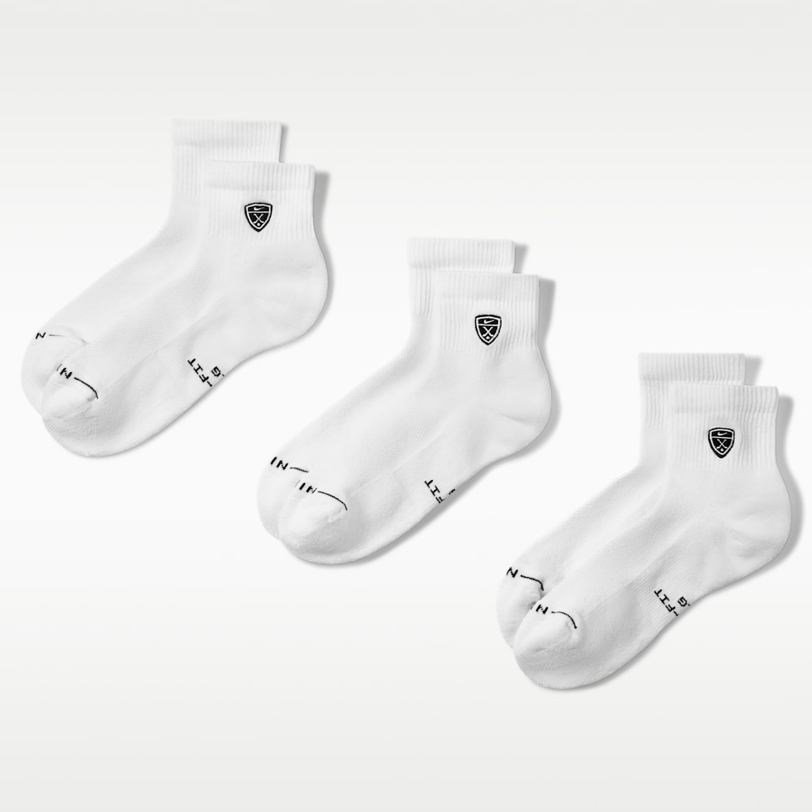 Nike Everyday Elevated Golf Ankle Socks (3 Pairs)
