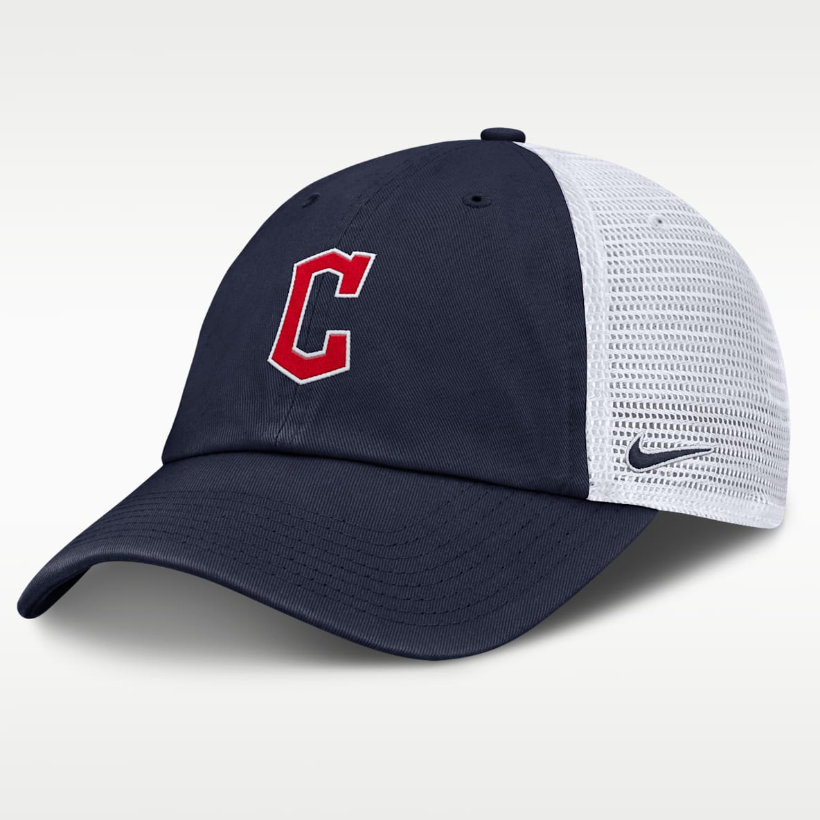 Cleveland Guardians Club Gorra de rejilla Nike de la MLB ajustable para hombre