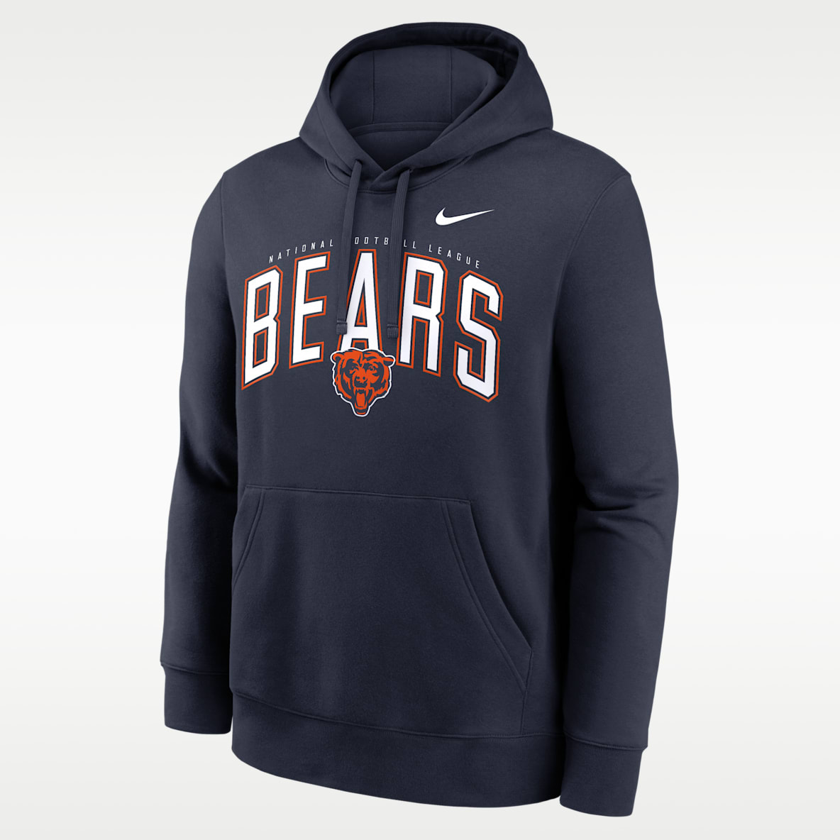 Chicago Bears Club Men's Nike NFL Pullover Hoodie